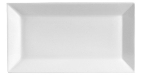 Cac China Kse-41 Kingsquare - Plato Rectangular De Porcelana