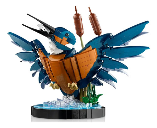 Juguete Lego Icons Martin Pescador Pajaro Replica 834 Piezas