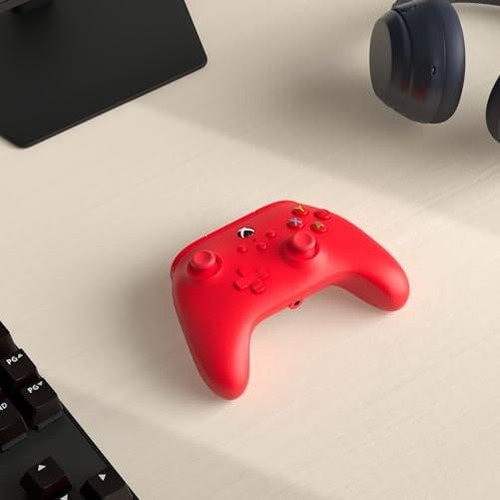 Controlador Con Cable Powera Para Xbox Series X|s - Rojo, Ma