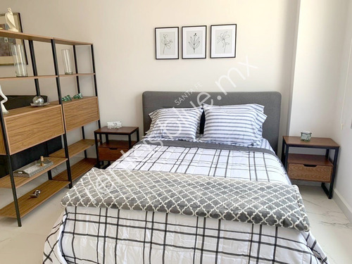Imagen 5 de 30 de Loft Amueblado En Renta En City Blue Santa Fe