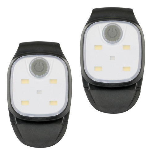 2x Luz Intermitente Led Accesorios De Luz Reflectante Clip