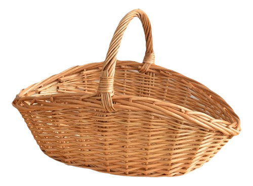 Cesta De Picnic Tejida, Cesta De Almacenamiento Tejida A S