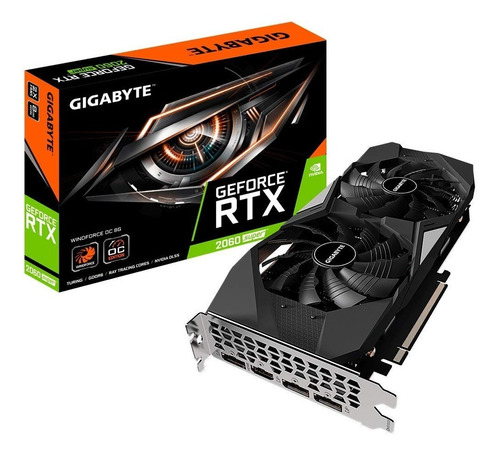 Nvidia Geforce Gigabyte Rtx 2060 8gb Oc Super Windforce