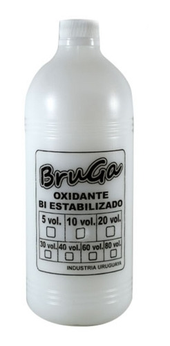 Oxidante Cremoso Bruga 40, 60 U 80 Vol