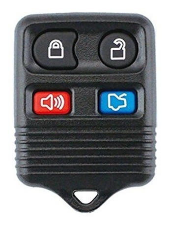 Carcasa Control Alarma Ford 4 Botones 