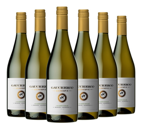 Vino Gauchezco Reserva Chardonnay Caja X 6 X 750ml. Cuo