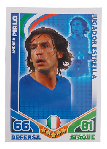 Carta Andrea Pirlo Match Attax Topps