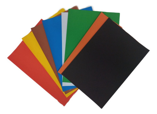 Papel Criativo Colorido Com 8 Cores 85g/m Com 45fls Usapel