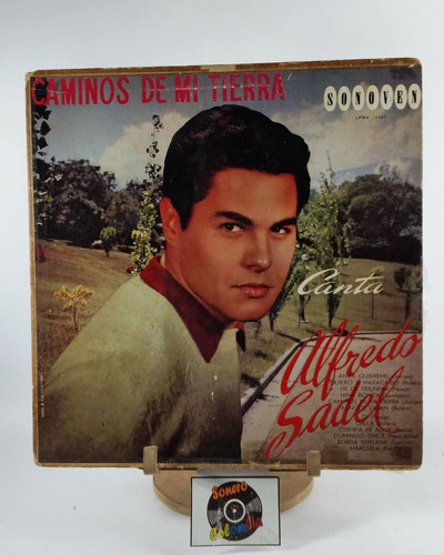 Lp Vinyl Alfredo Sadel, Caminos De Mi Tierra Sonero Colombia