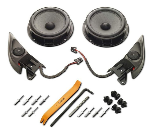 Sistema Componentes Parlantes Focal Vw Golf 6 Pulgadas 150w