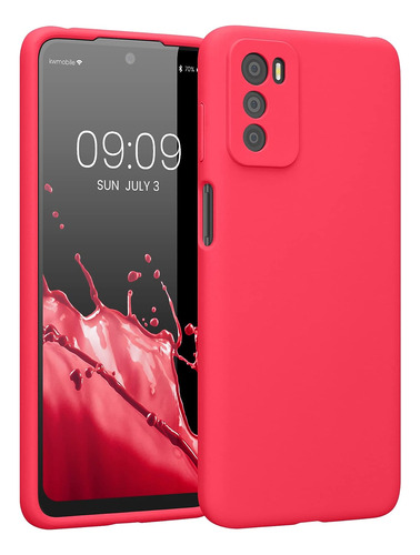 Funda Para Motorola Moto G42 Tpu Silicona - Rosa Neon