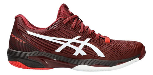 Tenis Tennis Asics Solution Speed Ff 2 Rojo Hombre 1041a182.