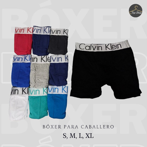 Boxer Ck Blister Algodón Para Caballeros