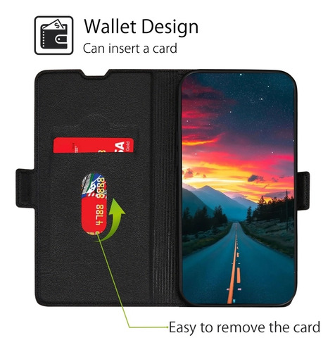 Imagen 7 de 10 de Funda De Piel Ultrafina Para Samsung Galaxy A03 De 166 Mm