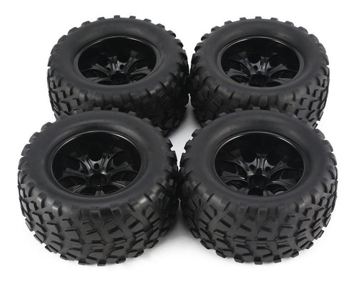 Llantas De Llanta En L Para 1/10 Monster Truck Racing Rc Acc