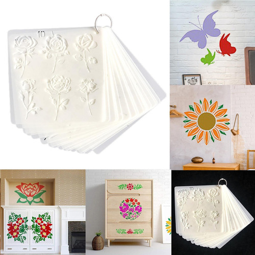 20x Plantilla De Pintura En Relieve, Juegos De Arte De