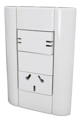 Llave De Luz Armada Jeluz Punto Y Toma Completo Pack 10 U.