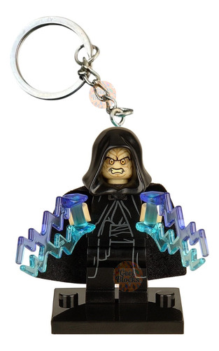 Chaveiro Lego Artesanal Star Wars Vários Personagens Geek Imperador Chaveiro