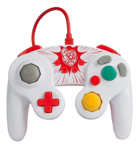 Controle joystick ACCO Brands PowerA Wired Controller GameCube Nintendo Switch mario