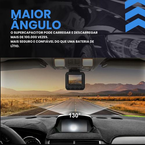 Câmera Veicular Monitor Cameras Wireless App + 32gb