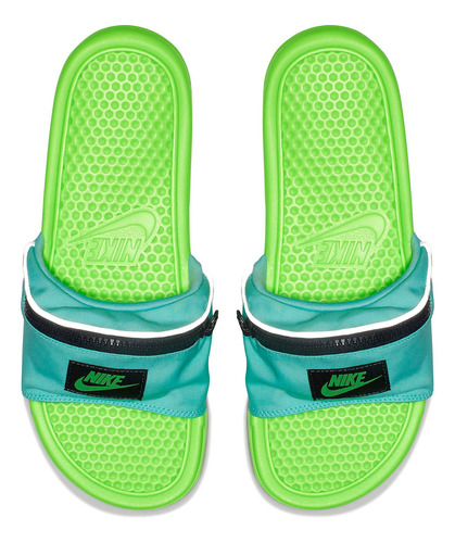 Zapatillas Nike Benassi Jdi Fanny Pack Green Ao1037-300   