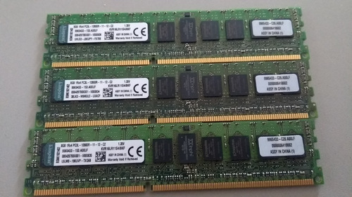 Memoria Kingston 8gb Ddr3l Ecc Reg Kvr16lr11s4/8kf(servidor)