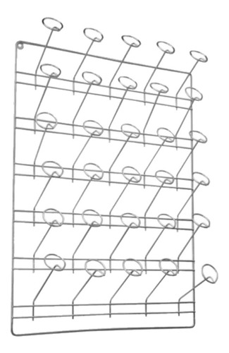 Escorredor Para Copos Parede 30 Copos 40x55cm