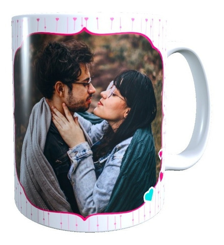 Taza Personalizada Con Foto San Valentin Regalo Amor Gatitos