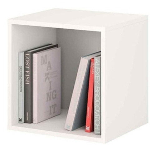 Repisa , Cubo , Melaminico Blanco , Estante 30*30*20