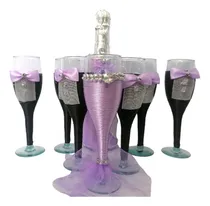 Comprar Copas  De  Quince Años (xv Años) Quinceañera En Lila 