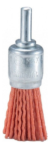 Cepillo tipo cepillo de nylon para taladro Makita D-45674, color naranja