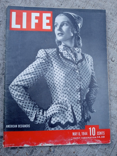Revista Life 8/5/1944 American Designers Vol.16 - N.19