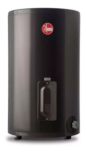 Termotanque  Rheem 85l Electrico C/sup. De Pie Negro