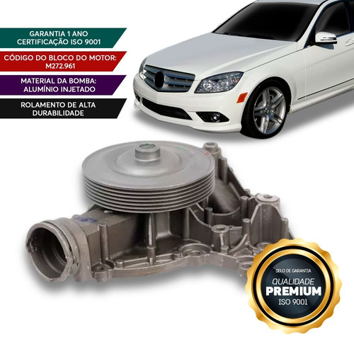 Bomba D Agua Mercedes-benz C350 (w204) 3.5 M272.961 07 A 14