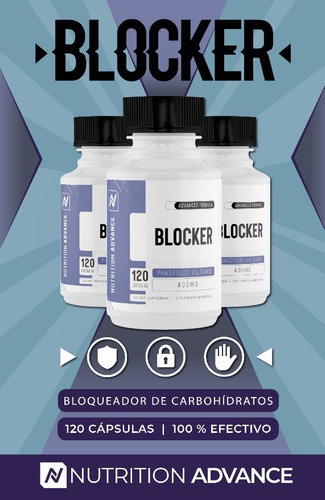 Pack 3 Bloqueador De Carbohidratos + Envio Gratis