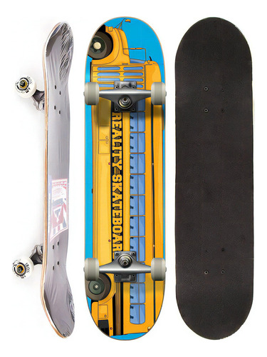 Skate Completo Reality Semi Profissional Bus Street