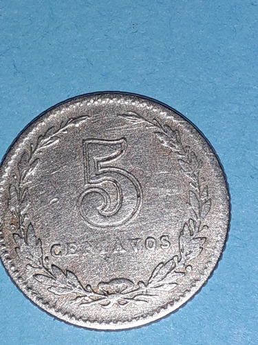 Moneda De 5 Centavos Del 1922