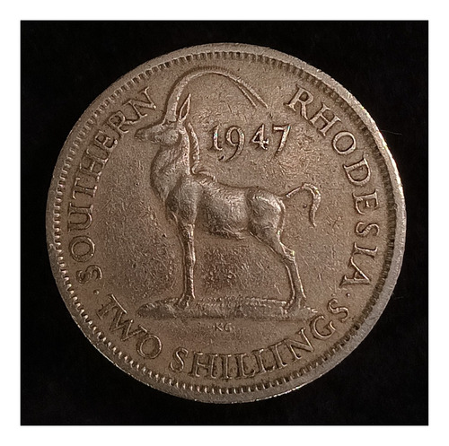 Rhodesia Del Sur 2 Shillings 1947 Mb Km 19b Jorge Vi