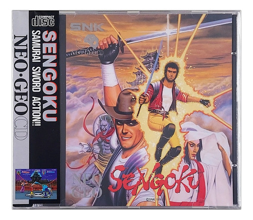 Sengoku Neo Geo Cd Novo Lacrado