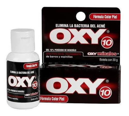 Oxy 10 Anti Barros Y Espinillas Fórmula Color Piel 30g Tipo de piel Grasa