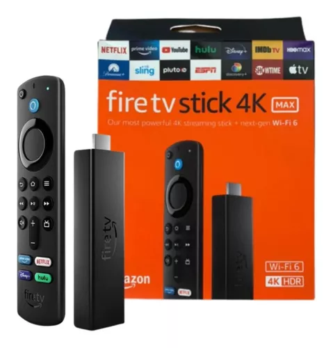 Fire Tv Stick 4k Max Wi-fi 6 (control Tv Y Por Voz Alexa