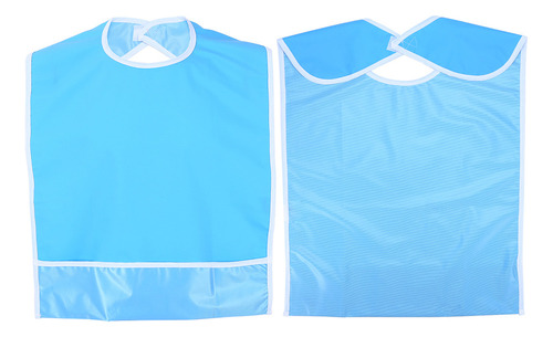 Babero Impermeable Para Adultos Mayores A La Hora De Comer