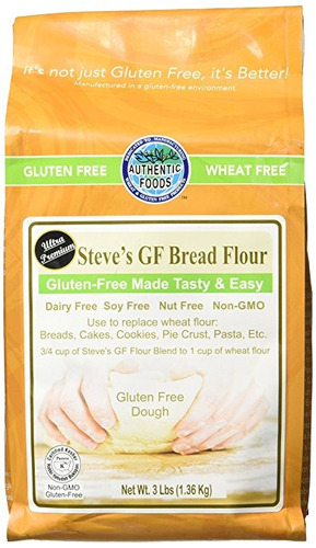 Mezcla Sin Gluten Pan De Harina De Alimentos Auténtica Steve