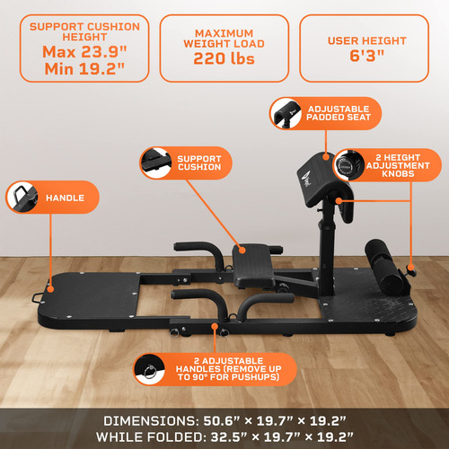 Lifepro Gluteblast Hip Thrust Machine Premium Squat & Glute
