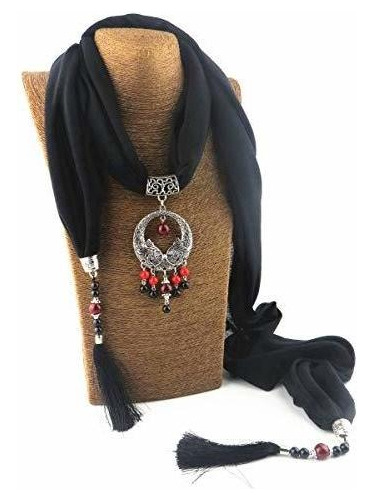 Bufanda Para Dama Gogngtr - Collar Con Bufanda Para Mujer, C