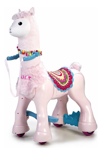 Animal a batería para niños Feber My Lovely Llama Wow  color rosa 