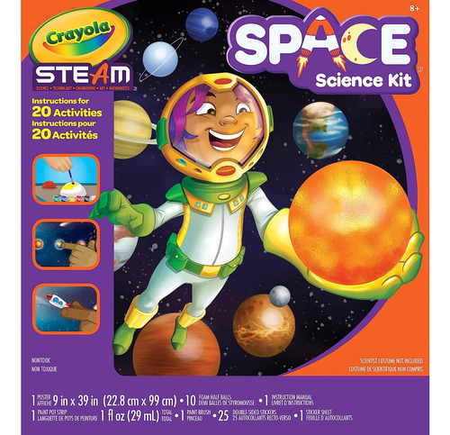 Kit De Ciencia Del Sistema Solar Juguete Educativo Regalo Pa