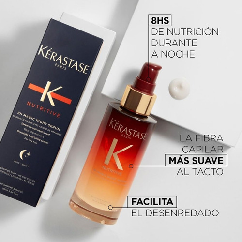 Sérum Nocturno Para Nutrición Kérastase Nutritive 90 Ml
