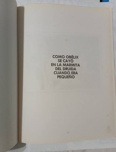 Asterix Como Obelix Se Cayo Del Druida... - Goscinny (Usado)