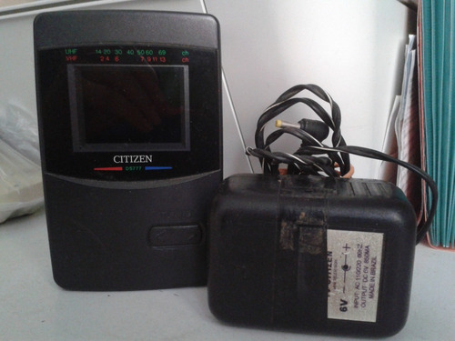 Mini Tv Citizen Ds777 - Iz (colecionável) - Funcionando